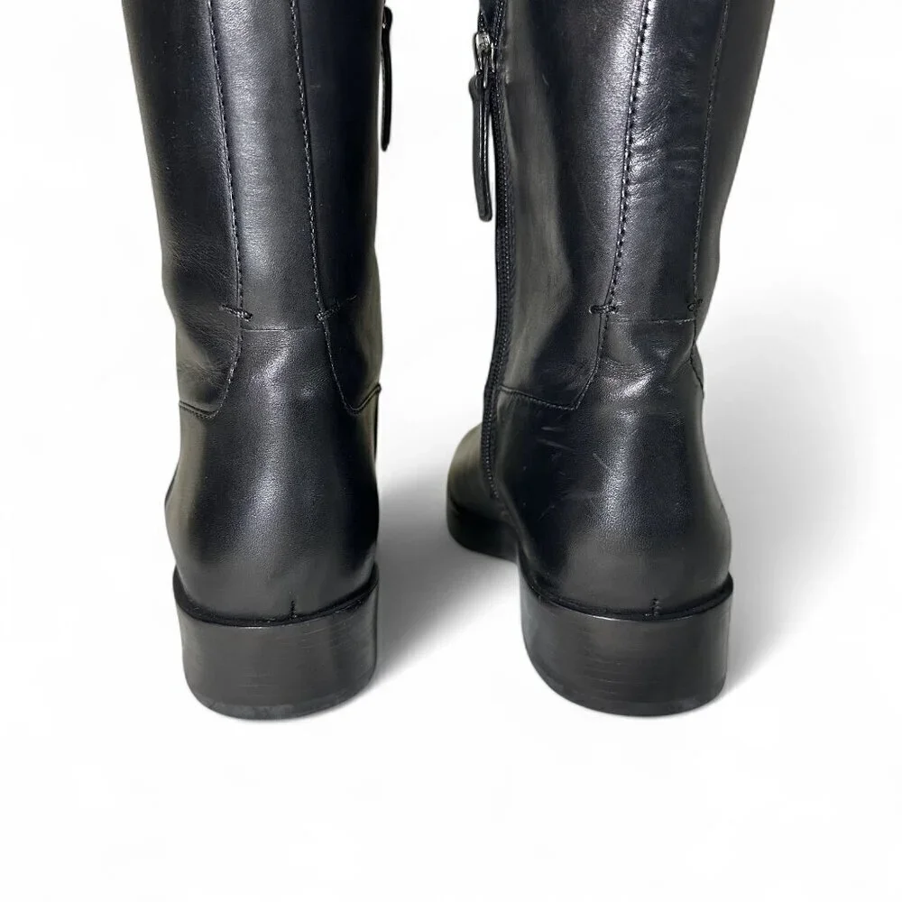Tory Burch Flat Black Riding Boot Women's 7M NWOT